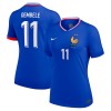 Camisola França Dembele 11 Mulher Equipamento 1ª Euro 2024